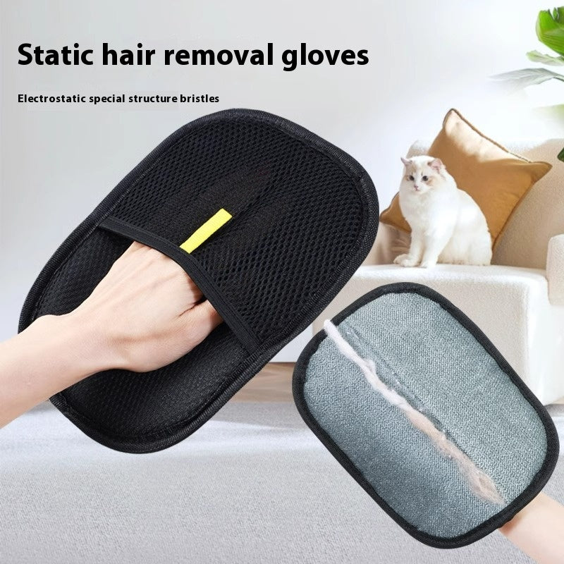 Zorqeli Complete Pet Hair Removal Kit — Deshedding Glove + Sticky Lint Roller